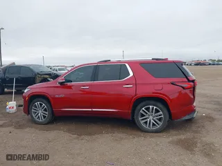 2023 Chevrolet Traverse High Country with VIN 1GNEVNKW7PJ221810, listed as a IAAI auction lot 41215676 with 26,020 mi miles. Bid and sale history available at carsss.com. Image 14.