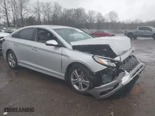 2019 Hyundai Sonata Sport with VIN 5NPE34AF0KH729533, listed as a IAAI auction lot 41903710 with 46,352 mi miles. Bid and sale history available at carsss.com. Image 1.