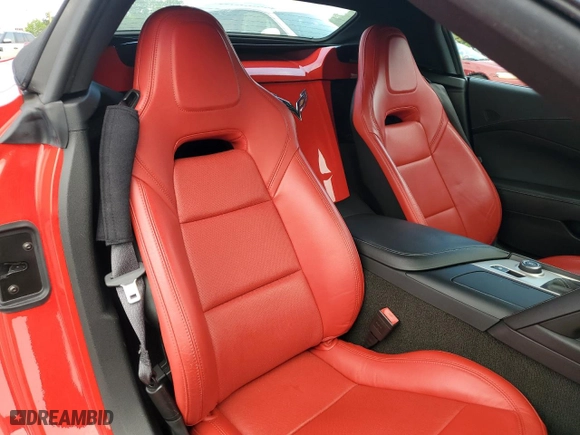 2014 Chevrolet Corvette Stingray 1LT with VIN 1G1YA3D79E5126949, listed as a Copart auction lot 57624904 with 28,169 mi miles and Salvage Title. Bid and sale history available at carsss.com. Image 10.