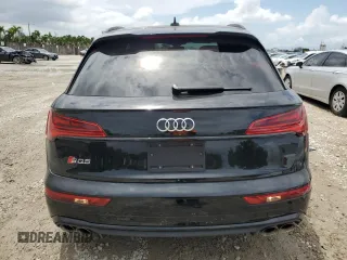 2023 Audi SQ5 Premium Plus with VIN WA1B4AFY8P2074176, listed as a Copart auction lot 67259774 with 20,385 mi miles and Salvage Title. Bid and sale history available at carsss.com. Image 6.