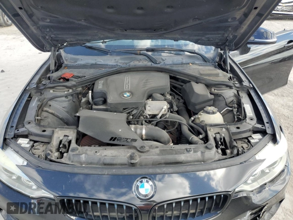 2015 BMW 4 Series 428i with VIN WBA4A5C55FD410360, listed as a Copart auction lot 44335485 with 144,997 mi miles and Salvage Title. Bid and sale history available at DreamBid. Image 11.