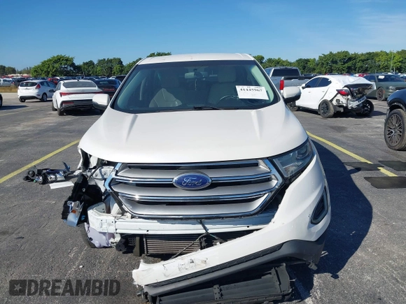 2016 Ford Edge Titanium with VIN 2FMPK3K92GBB83038, listed as a IAAI auction lot 41445967 with 90,125 mi miles. Bid and sale history available at carsss.com. Image 12.