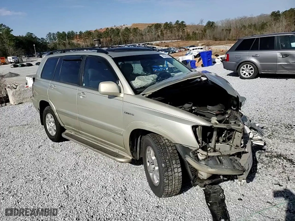 2003 Toyota Highlander with VIN JTEGF21AX30111865, listed as a Copart auction lot 48321295 with 0 mi miles and Salvage Title. Bid and sale history available at carsss.com. Image 11.