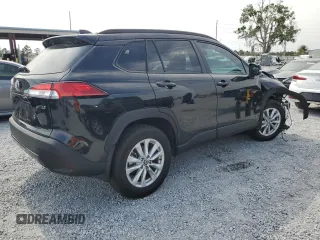 2024 Toyota Corolla Cross LE with VIN 7MUCAAAG9RV091989, listed as a Copart auction lot 55823575 with 14,389 mi miles and Salvage title. Bid and sale history available at DreamBid. Image 3.