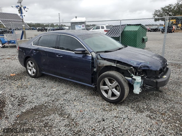2012 Volkswagen Passat SE with VIN 1VWBH7A38CC108336, listed as a Copart auction lot 88443385 with 109,457 mi miles and Salvage Title. Bid and sale history available at carsss.com. Image 4.