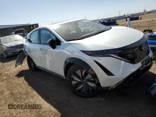 2024 Nissan ARIYA Evolve+ with VIN JN1DF0BB3RM738639, listed as a Copart auction lot 52040025 with 699 mi miles and Salvage title. Bid and sale history available at DreamBid. Image 4.