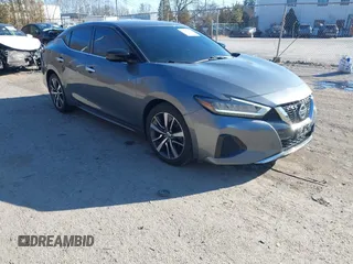 2019 Nissan Maxima SV with VIN 1N4AA6AV4KC373290, listed as a IAAI auction lot 41319597 with 51,698 mi miles and . Bid and sale history available at DreamBid. Image 1.
