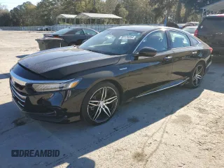 2022 Honda Accord Touring with VIN 1HGCV3F93NA008215, listed as a Copart auction lot 87179354 with 58,304 mi miles and Salvage title. Bid and sale history available at DreamBid. Image 1.