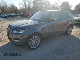 2016 Land Rover Range Rover Sport V6 HSE with VIN SALWR2PFXGA103672, listed as a Copart auction lot 50547225 with 103,350 mi miles and Clean Title. Bid and sale history available at carsss.com. Image 1.