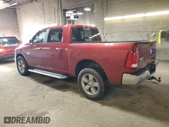 2015 Ram 1500 Big Horn with VIN 1C6RR7LG6FS509593, listed as a Copart auction lot 51988195 with 60,868 mi miles and Salvage title. Bid and sale history available at DreamBid. Image 2.