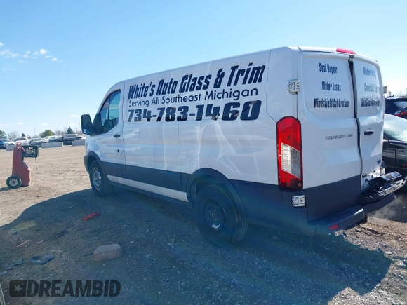 2017 Ford Transit with VIN 1FTYE1YM2HKB34459, listed as a IAAI auction lot 42059820 with 215,646 mi miles and . Bid and sale history available at DreamBid. Image 3.