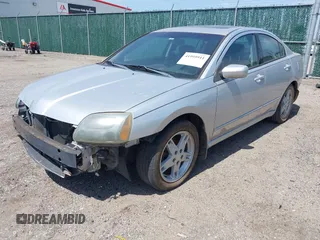 2005 Mitsubishi Galant GTS with VIN 4A3AB76S55E038153, listed as a IAAI auction lot 41995911 with 158,819 mi miles. Bid and sale history available at carsss.com. Image 2.