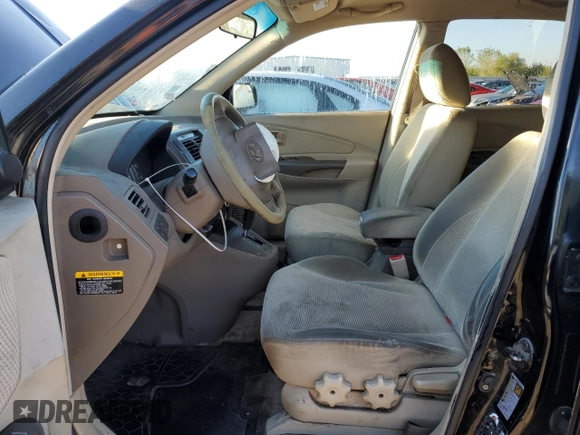 2006 Hyundai Tucson GL with VIN KM8JM12B66U467160, listed as a Copart auction lot 72560464 with 159,679 mi miles and Salvage Title. Bid and sale history available at carsss.com. Image 7.