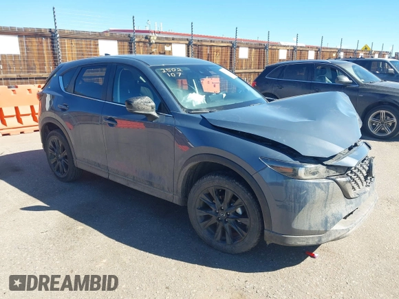 2024 Mazda CX-5 2.5 S Carbon Edition with VIN JM3KFBCL3R0522375, listed as a IAAI auction lot 41686764 with 19,511 mi miles. Bid and sale history available at carsss.com. Image 1.