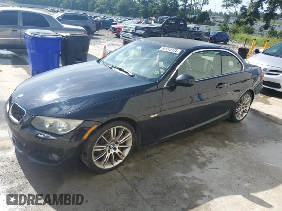 2011 BMW 3 Series 335i with VIN WBADX7C50BE743001, listed as a Copart auction lot 60416125 with 114,811 mi miles and Salvage title. Bid and sale history available at DreamBid. Image 1.