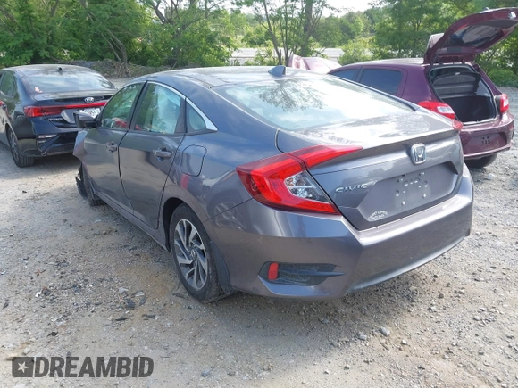 2017 Honda Civic EX z VIN 19XFC2F78HE227408, wystawiony jako IAAI lot #42122570 z przebiegiem 143 789 mil mil oraz . Historia ofert i sprzedaży dostępna na DreamBid. Obrazek 3.