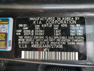 2022 Kia Seltos S with VIN KNDEUCAA6N7271498, listed as a Copart auction lot 55357785 with 40,379 mi miles and Salvage title. Bid and sale history available at DreamBid. Image 13.