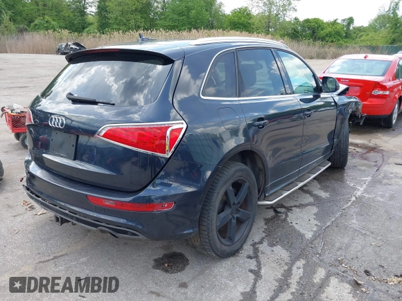 2012 Audi Q5 Prestige with VIN WA1WKAFP7CA033665, listed as a IAAI auction lot 42186872 with 196,900 mi miles and . Bid and sale history available at DreamBid. Image 4.