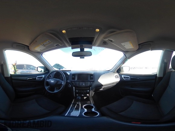 2019 Nissan Pathfinder S with VIN 5N1DR2MN7KC634430, listed as a IAAI auction lot 41289863 with 131,654 mi miles and . Bid and sale history available at DreamBid. Image 18.