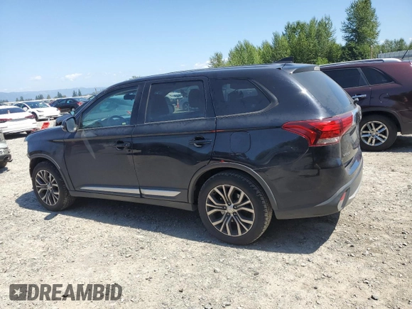 2018 Mitsubishi Outlander ES with VIN JA4AZ3A36JZ041387, listed as a Copart auction lot 65187715 with 132,876 mi miles and Salvage title. Bid and sale history available at DreamBid. Image 2.