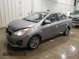 2018 Mitsubishi Mirage G4 ES with VIN ML32F3FJXJHF00233, listed as a Copart auction lot 43978295 with 128,847 mi miles and Non Repairable. Bid and sale history available at carsss.com. Image 1.
