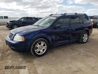 2005 Ford Freestyle Limited with VIN 1FMDK06155GA53640, listed as a Copart auction lot 48437095 with 143,183 mi miles and Salvage Title. Bid and sale history available at carsss.com. Image 1.