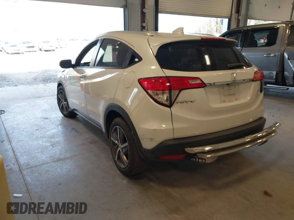 2022 Honda HR-V EX-L with VIN 3CZRU6H73NM758171, listed as a IAAI auction lot 41630669 with 29,391 mi miles. Bid and sale history available at carsss.com. Image 3.