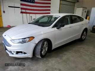 2018 Ford Fusion SE z VIN 3FA6P0HD7JR182882, wystawiony jako Copart lot #56195165 z przebiegiem 107 325 mil mil oraz Szkoda całkowita • Salvage title. Historia ofert i sprzedaży dostępna na DreamBid. Obrazek 1.