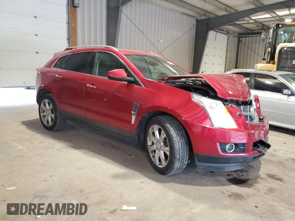 2010 Cadillac SRX Premium Collection with VIN 3GYFNFEY5AS510958, listed as a Copart auction lot 65161454 with 122,763 mi miles and Salvage Title. Bid and sale history available at DreamBid. Image 4.