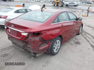 2011 Hyundai Sonata GLS with VIN 5NPEB4AC7BH097235, listed as a IAAI auction lot 41896579 with 127,456 mi miles. Bid and sale history available at carsss.com. Image 4.