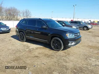 2018 Volkswagen Atlas SEL Premium with VIN 1V2NR2CA0JC589853, listed as a IAAI auction lot 41399169 with 103,513 mi miles and . Bid and sale history available at DreamBid. Image 1.