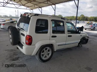 2007 Jeep Liberty Limited with VIN 1J4GK58K77W709344, listed as a Copart auction lot 71837204 with 191,408 mi miles and Salvage title. Bid and sale history available at DreamBid. Image 3.