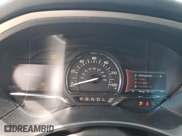 2017 Lincoln MKZ Hybrid Reserve with VIN 3LN6L5MUXHR639473, listed as a Copart auction lot 46321955 with 66,382 mi miles and Salvage Title. Bid and sale history available at DreamBid. Image 9.