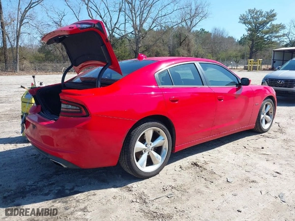 2016 Dodge Charger R/T with VIN 2C3CDXCT5GH246682, listed as a IAAI auction lot 41631526 with 175,353 mi miles. Bid and sale history available at carsss.com. Image 4.