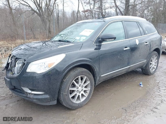 2017 Buick Enclave Convenience with VIN 5GAKRAKD5HJ281627, listed as a IAAI auction lot 41817280 with 74,822 mi miles. Bid and sale history available at carsss.com. Image 2.