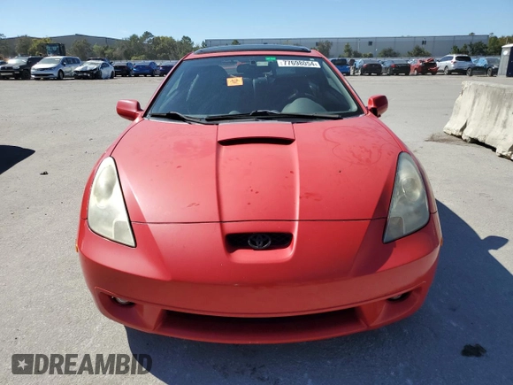 2001 Toyota Celica GTS z VIN JTDDY32T910051985, wystawiony jako Copart lot #77698054 z przebiegiem 158 140 mil mil oraz Szkoda całkowita • Salvage title. Historia ofert i sprzedaży dostępna na DreamBid. Obrazek 5.