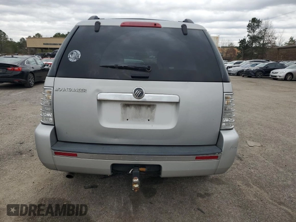 2009 Mercury Mountaineer with VIN 4M2EU37E39UJ02437, listed as a Copart auction lot 45944115 with 221,162 mi miles and Salvage Title. Bid and sale history available at carsss.com. Image 6.