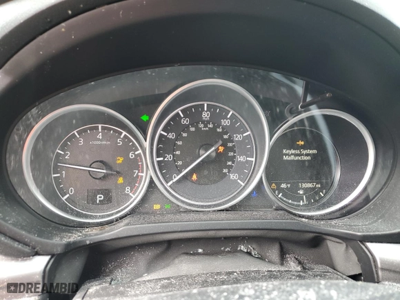 2018 Mazda CX-5 Touring with VIN JM3KFBCM0J0370942, listed as a Copart auction lot 47953165 with 130,867 mi miles and Salvage Title. Bid and sale history available at carsss.com. Image 9.