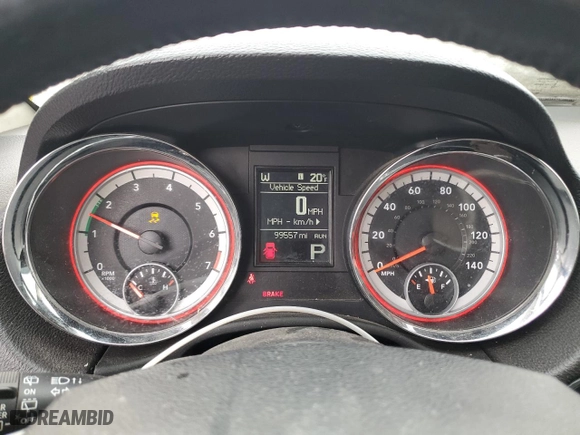 2012 Dodge Durango Crew with VIN 1C4RDJDG9CC266970, listed as a Copart auction lot 43527665 with 99,557 mi miles and Salvage Title. Bid and sale history available at carsss.com. Image 9.