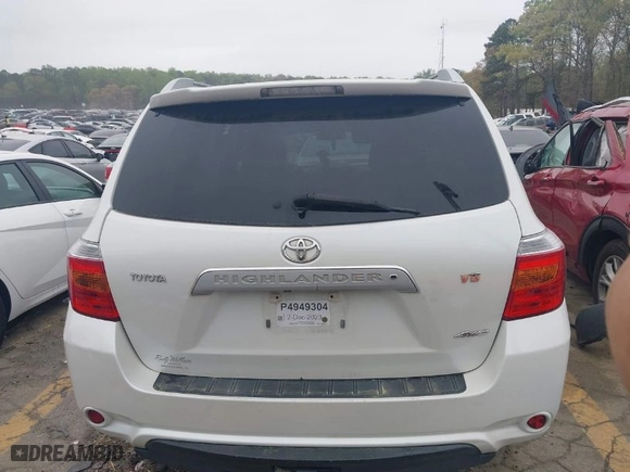 2008 Toyota Highlander Limited with VIN JTEES42A182073533, listed as a IAAI auction lot 41900282 with 222,084 mi miles. Bid and sale history available at carsss.com. Image 16.