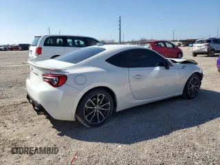 2017 Toyota 86 with VIN JF1ZNAA1XH9703351, listed as a Copart auction lot 43534145 with 49,254 mi miles and Salvage Title. Bid and sale history available at carsss.com. Image 3.