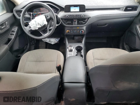 2020 Ford Escape S with VIN 1FMCU0F66LUB56548, listed as a Copart auction lot 57352315 with 26,263 mi miles and Salvage title. Bid and sale history available at DreamBid. Image 8.