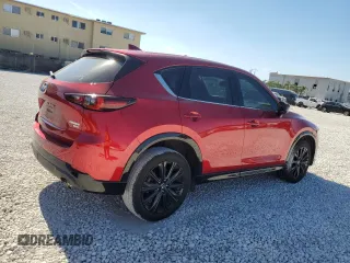 2022 Mazda CX-5 2.5 Turbo with VIN JM3KFBAY9N0560069, listed as a Copart auction lot 84155024 with 36,352 mi miles and Salvage Title. Bid and sale history available at carsss.com. Image 3.