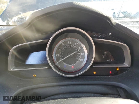 2014 Mazda 3 i Touring with VIN JM1BM1V76E1120332, listed as a Copart auction lot 88705515 with 140,023 mi miles and Salvage Title. Bid and sale history available at DreamBid. Image 9.
