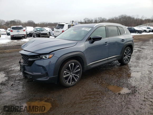 2024 Mazda CX-50 Premium Plus with VIN 7MMVABEY0RN179248, listed as a Copart auction lot 44600185 with 11,549 mi miles and Salvage Title. Bid and sale history available at DreamBid. Image 1.