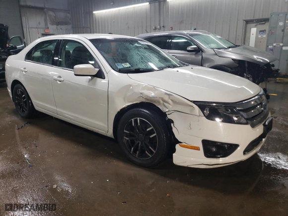 2010 Ford Fusion SE with VIN 3FAHP0HA0AR118326, listed as a Copart auction lot 46061525 with 123,508 mi miles and Salvage Title. Bid and sale history available at carsss.com. Image 4.