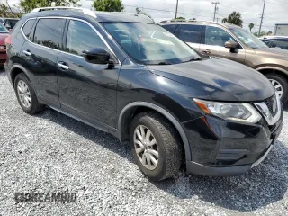 2018 Nissan Rogue SV with VIN JN8AT2MV9JW349335, listed as a Copart auction lot 52323385 with 74,461 mi miles and Salvage Title. Bid and sale history available at carsss.com. Image 4.