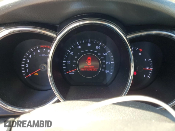 2013 Kia Optima EX with VIN 5XXGN4A73DG196135, listed as a Copart auction lot 62788485 with 137,812 mi miles and Salvage title. Bid and sale history available at DreamBid. Image 9.