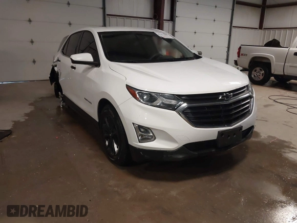 2019 Chevrolet Equinox LT with VIN 3GNAXKEV4KS538185, listed as a IAAI auction lot 41377608 with 95,691 mi miles and . Bid and sale history available at DreamBid. Image 1.