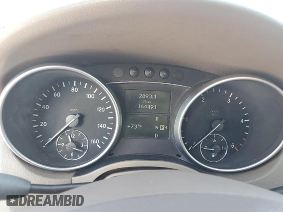 2008 Mercedes-Benz M 320 CDI with VIN 4JGBB22E58A390487, listed as a Copart auction lot 54608255 with 164,491 mi miles and Clean Title. Bid and sale history available at carsss.com. Image 9.